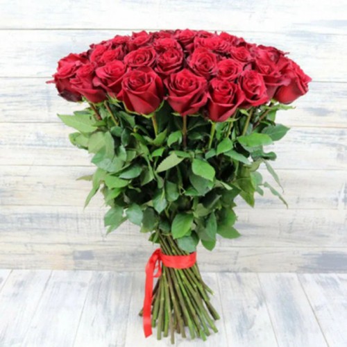 51 Red Rose - 60 cm